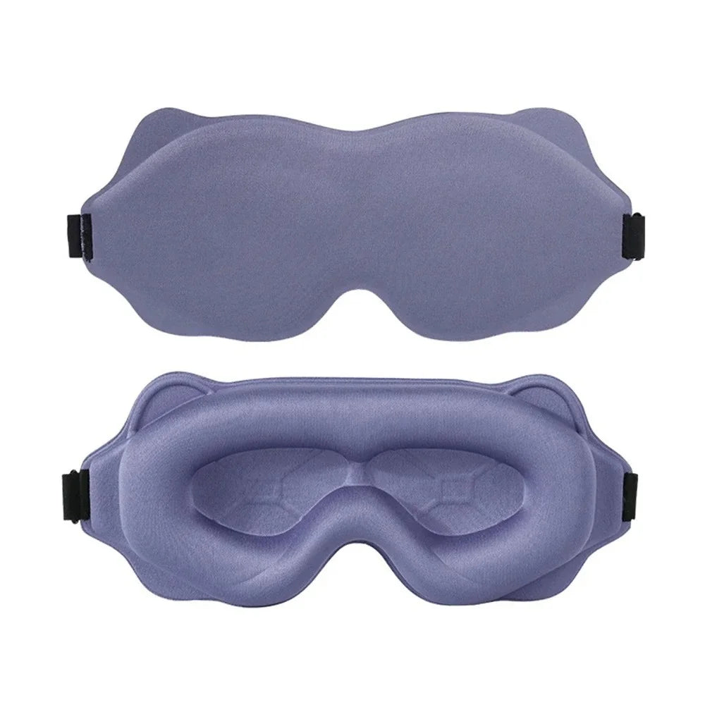 Púrpura Color Antifaz de Sueño 3D de Espuma Viscoelástica Ergonómico