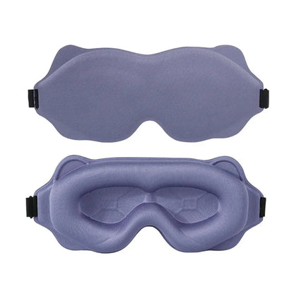 Púrpura Color Antifaz de Sueño 3D de Espuma Viscoelástica Ergonómico